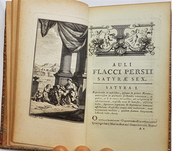 Auli Flacci Persii, D. Juvenalis, et Sulpiciae Satyrarum. Nova editio …