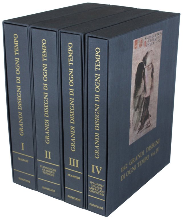 1142 GRANDI DISEGNI DI OGNI TEMPO. Volume I: Italiani. Volume …