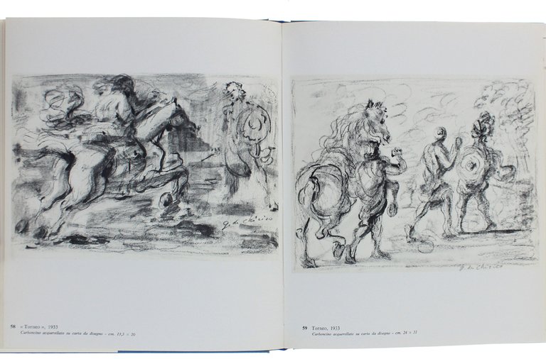 194 DISEGNI DI GIORGIO DE CHIRICO.