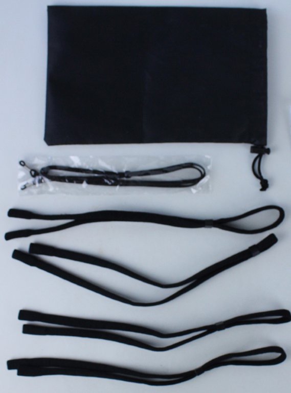 5 Cinghiette per Occhiali Unisex: Morbide Regolabili Antiscivolo - NUOVE