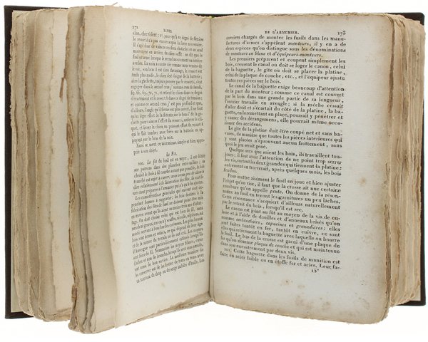 MANUEL DE L'ARMURIER, DU FOURBISSEUR ET DE L'ARQUEBUSIER, ou Traite …