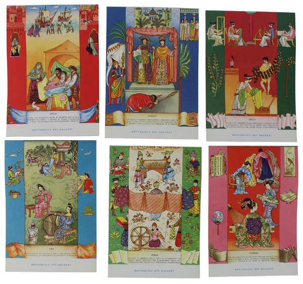 VSEVOLODE NICOULINE "LE VIE DELLA SETA" Serie 1a: LOTTO DI …