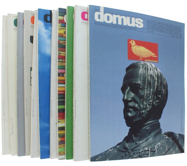 DOMUS. Annata completa 1994. Rivista internazionale di Progetto - International …