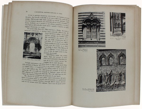 L'ARCHITETTURA ARAGONESE-CATALANA IN ITALIA.