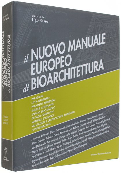 IL NUOVO MANUALE EUROPEO DI BIOARCHITETTURA.