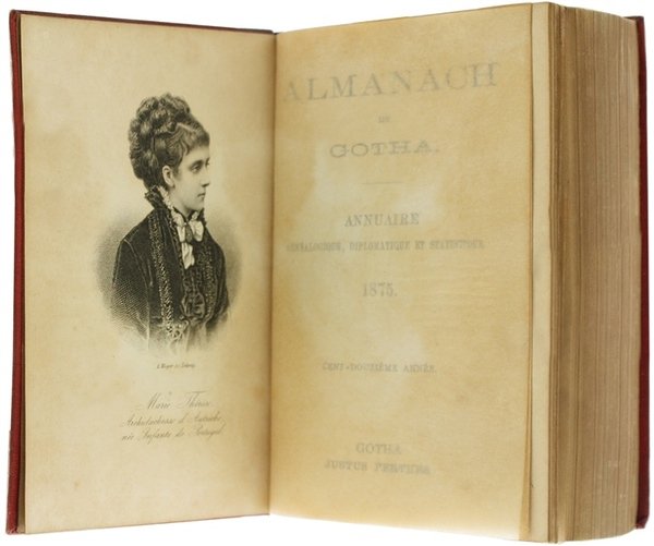 ALMANACH DE GOTHA. Annuaire Généalogique, Diplomatique et Statistique - 1875