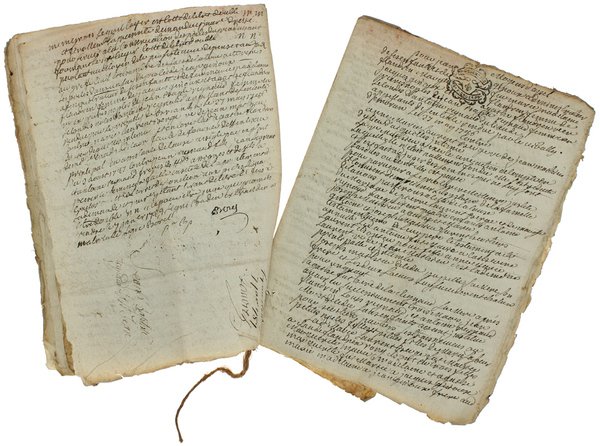 GENEALOGIE PIERRE LAURENT BERGE ET MARGARETE REYNAUD (documenti originali).