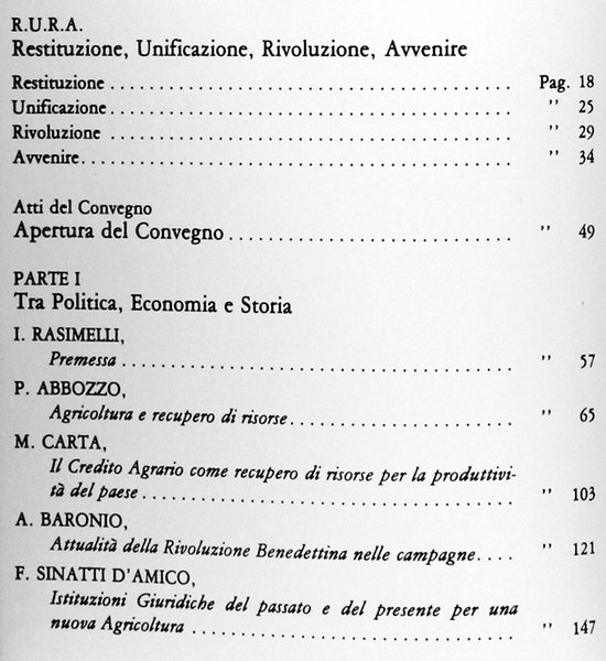 TERRA: CONQUISTA E RICONQUISTA. Tradizione e/o rivoluzione. Atti del Convegno …