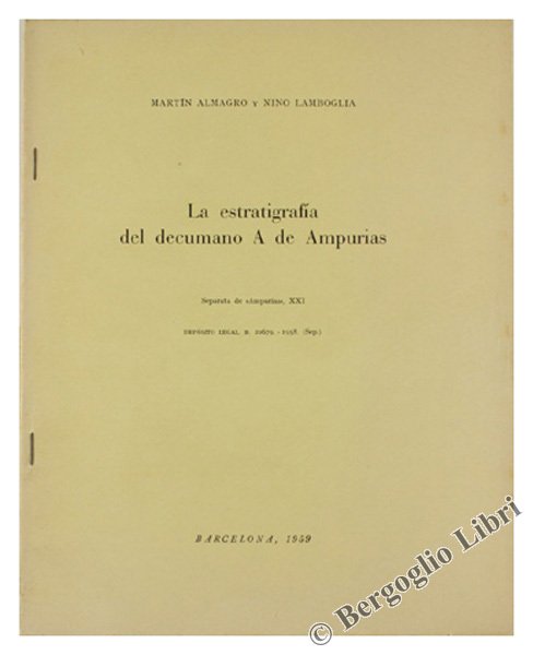 LA ESTRATIGRAFIA DEL DECUMANO A de AMPURIAS.