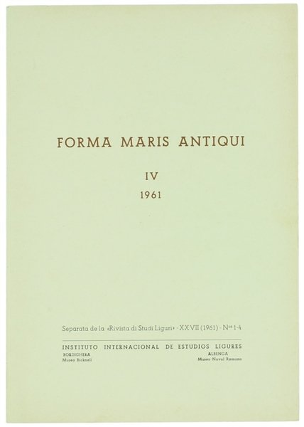 FORMA MARIS ANTIQUI IV.