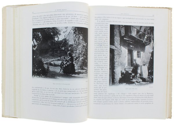 IL MONTE BIANCO (Ai piedi del gigante). Con una carta …