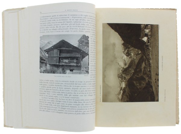 IL MONTE BIANCO (Ai piedi del gigante). Con una carta …