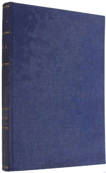 LE ALPI - RIVISTA DEL C.A.I. Volume LX - 1940-1941-