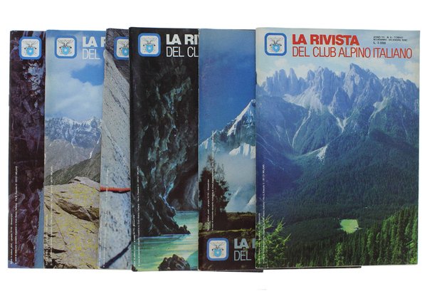 RIVISTA DEL C.A.I. 1990 - Annata completa.