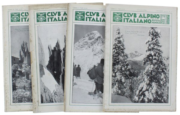 RIVISTA MENSILE DEL C.A.I. 1931 N. 7, 8, 11, 12