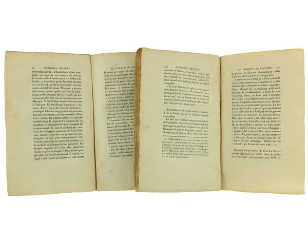 MEMOIRES SECRETS SUR L'ETABLISSEMENT DE LA MAISON DE BOURBON EN …