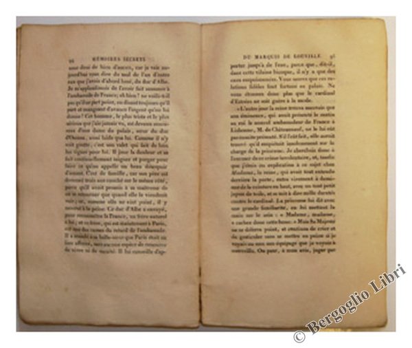 MEMOIRES SECRETS SUR L'ETABLISSEMENT DE LA MAISON DE BOURBON EN …