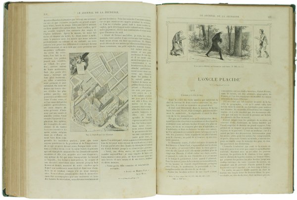 LE JOURNAL DE LA JEUNESSE. Premier et Deuxieme semestre 1876 …