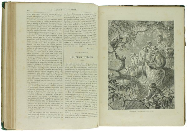 LE JOURNAL DE LA JEUNESSE. Premier et Deuxieme semestre 1876 …