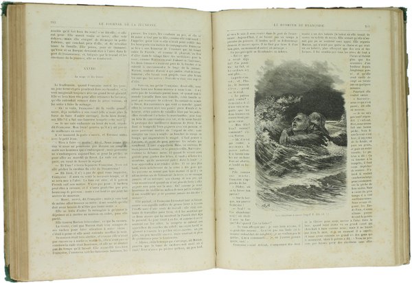 LE JOURNAL DE LA JEUNESSE. Premier et Deuxieme semestre 1876 …