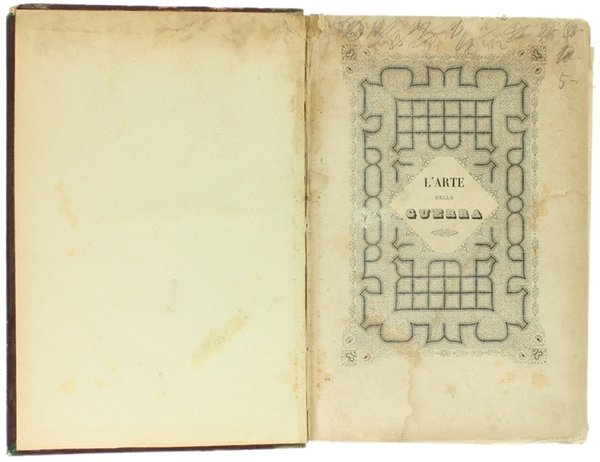 L'ARTE DELLA GUERRA. Poema in dieci canti del Conte Du …