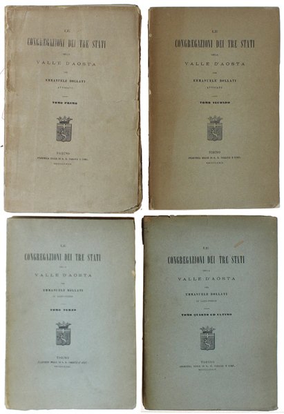 LE CONGREGAZIONI DEI TRE STATI DELLA VALLE D'AOSTA.
