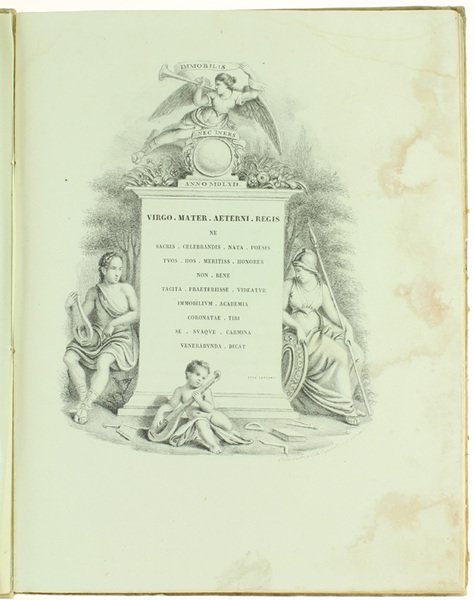 ACCADEMIA DEGLI IMMOBILI del secolo XIX. Coll. VII.