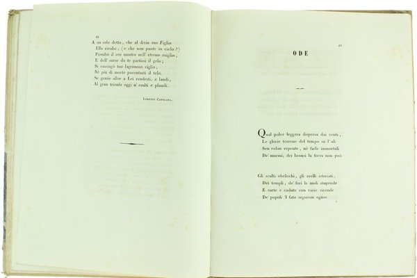 ACCADEMIA DEGLI IMMOBILI del secolo XIX. Coll. VII.