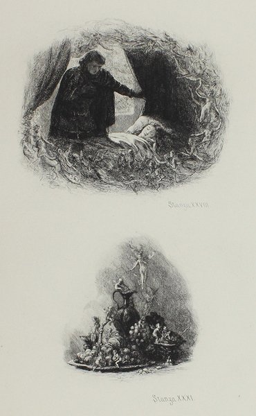 THE EVE OF SAINT AGNES. Illustrated in Nineteen Etchings by …