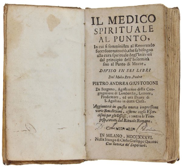 IL MEDICO SPIRITUALE AL PUNTO, in cui si somministra al …