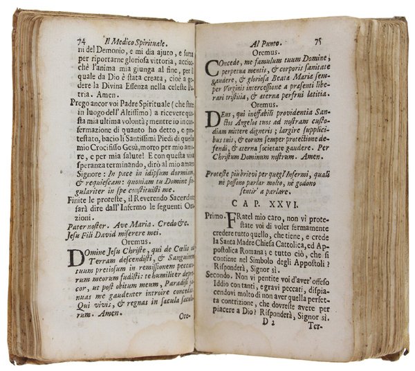 IL MEDICO SPIRITUALE AL PUNTO, in cui si somministra al …