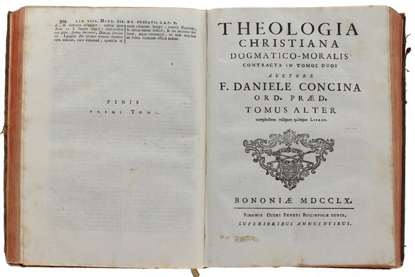 THEOLOGIA CHRISTIANA DOGMATICO-MORALIS CONTRACTA IN TOMOS DUOS. Tomus Prior - …