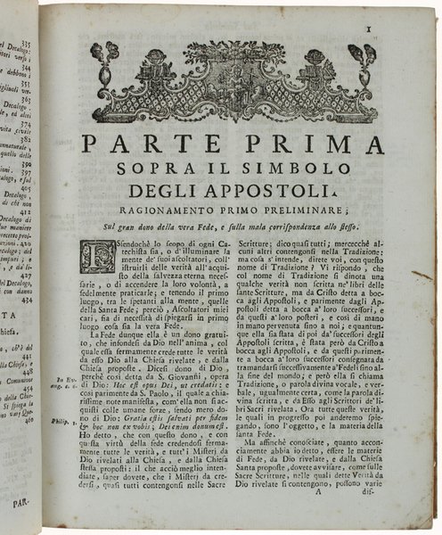 IL CATECHISTA IN PULPITO il quale spiega al popolo fedele …