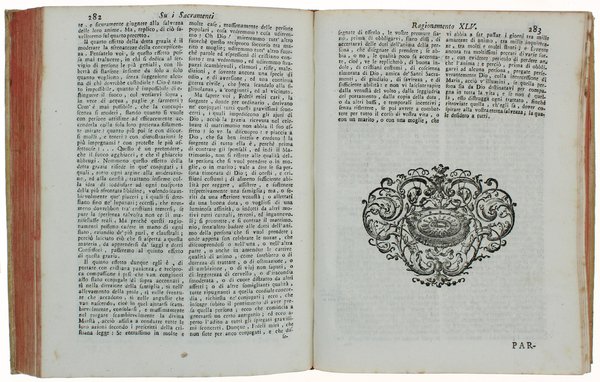 IL CATECHISTA IN PULPITO il quale spiega al popolo fedele …