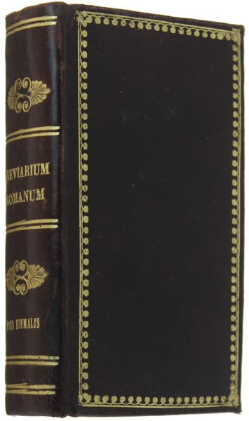 BREVIARIUM ROMANUM Juxta Exemplar Parisinum, anno MDCCLXXV, SS.Pont. Pio VI …