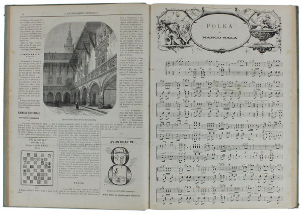 L'ILLUSTRAZIONE UNIVERSALE. 1° semestre 1867. | Immagine principale