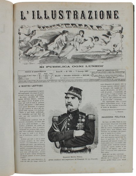 L'ILLUSTRAZIONE UNIVERSALE. 1° semestre 1867. | Immagine Gallery 7