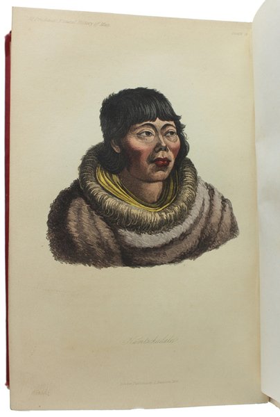 THE NATURAL HISTORY OF MAN. Comprising inquiries into the modifying …