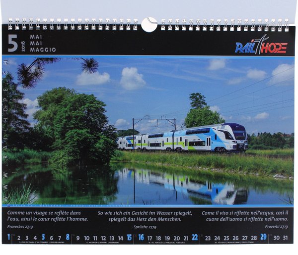 RAIL HOPE. CALENDARIO 2016. | Immagine Gallery 2