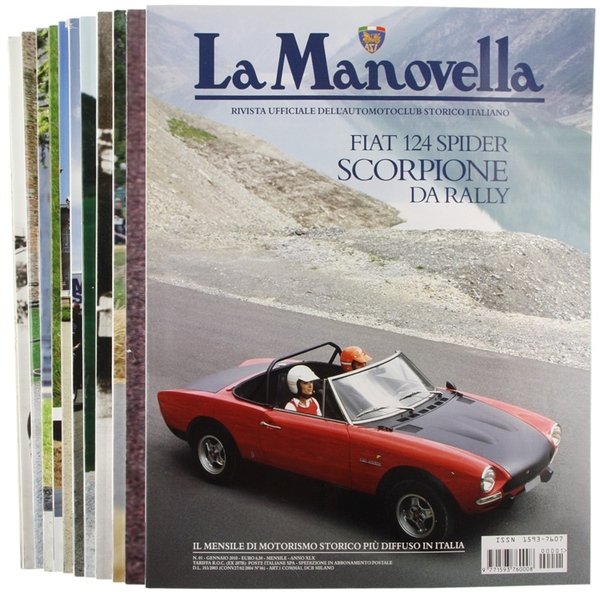 LA MANOVELLA. Annata completa 2010, Rivista ufficiale dell'Automotoclub Storico Italiano. | Immagine principale