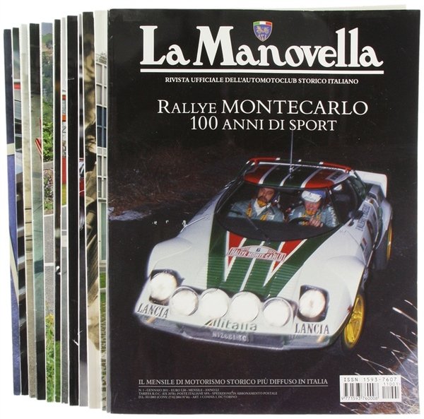 LA MANOVELLA. Annata completa 2011. Rivista ufficiale dell'Automotoclub Storico Italiano.