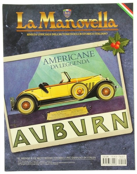 LA MANOVELLA. Annata completa 2011. Rivista ufficiale dell'Automotoclub Storico Italiano.