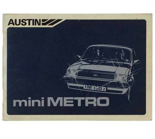 AUSTIN MINI METRO - Manuale uso e manutenzione. | Immagine principale