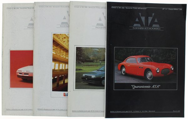 ATA ingegneria automotoristica. 1988 : raccolta di 4 riviste (gennaio/febbraio, …