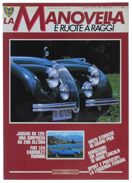 LA MANOVELLA E RUOTE A RAGGI. N° 4 - 1989.