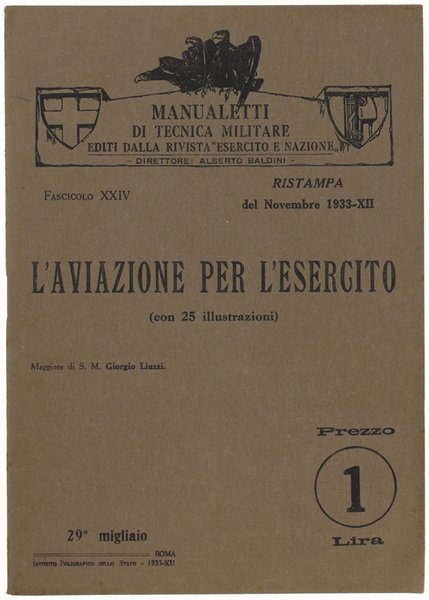 L'AVIAZIONE PER L'ESERCITO.