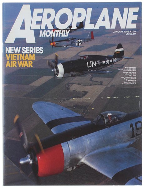 AEROPLANE MONTHLY - January-December, 1986 - Complete Year of 12 …
