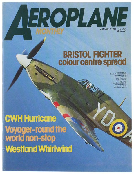AEROPLANE MONTHLY 1985 - Complete Year of 12 Issues.