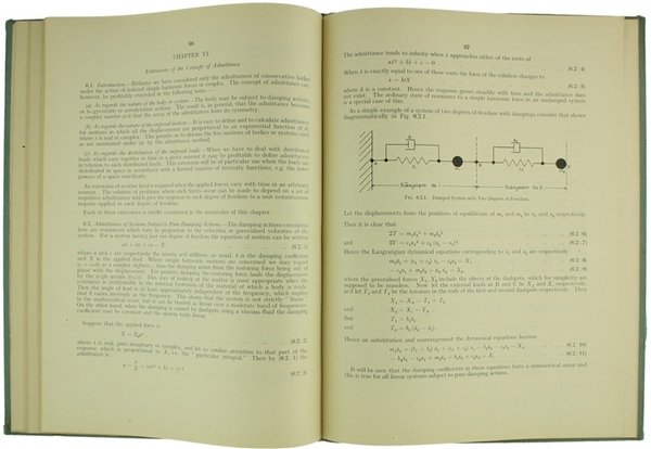 MECHANICAL ADMITTANCES AND THEIR APPLICATIONS TO OSCILLATION PROBLEMS.