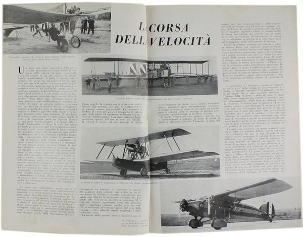 LA CORSA DELLA VELOCITA'.